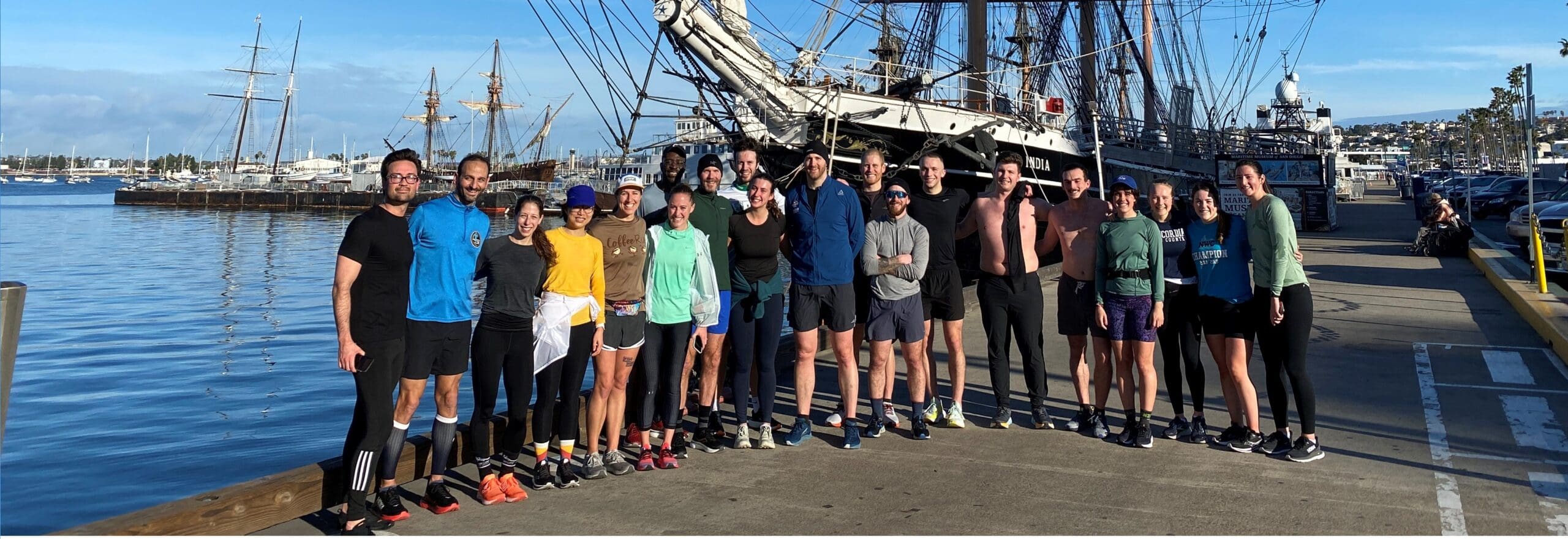 APTA CSM meeting in San Diego & Group run Chris Johnson